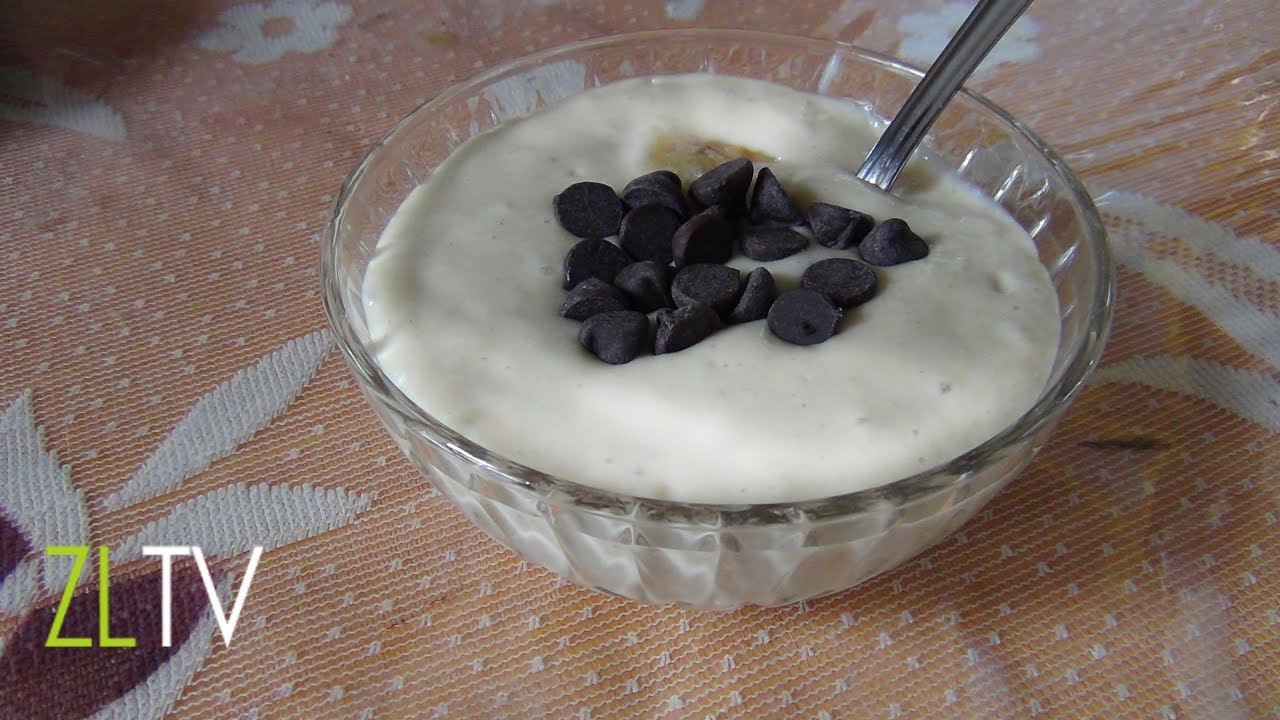 Healthy Banana Peanut Butter Pudding Recipe