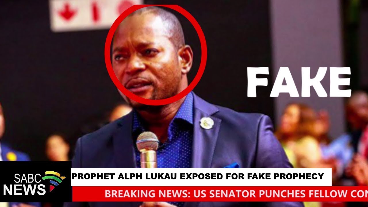 Fake Prophet ALPH LUKAU FAKE PROPHECY EXPOSED (SABC NEWS)