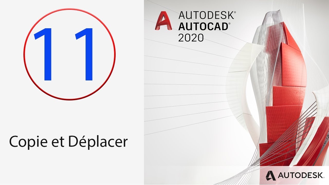 11) Formation AutoCAD Darija - Copie et Déplacer sur AutoCAD
