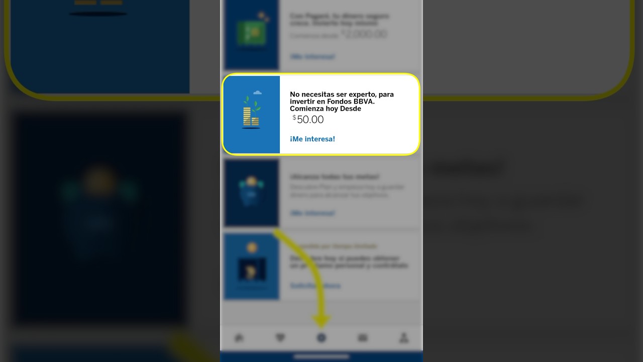 Invierte desde $50 con BBVA