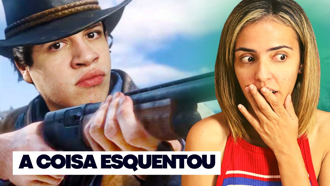 REACT: Games EduUu | ARTHURZÃO TÁ RUIM - Red Dead Redemption 2