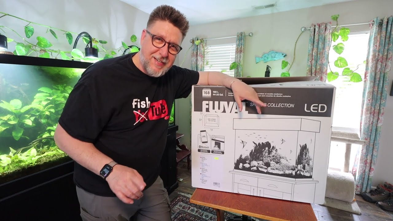 Распаковка и настройка шейкера Fluval