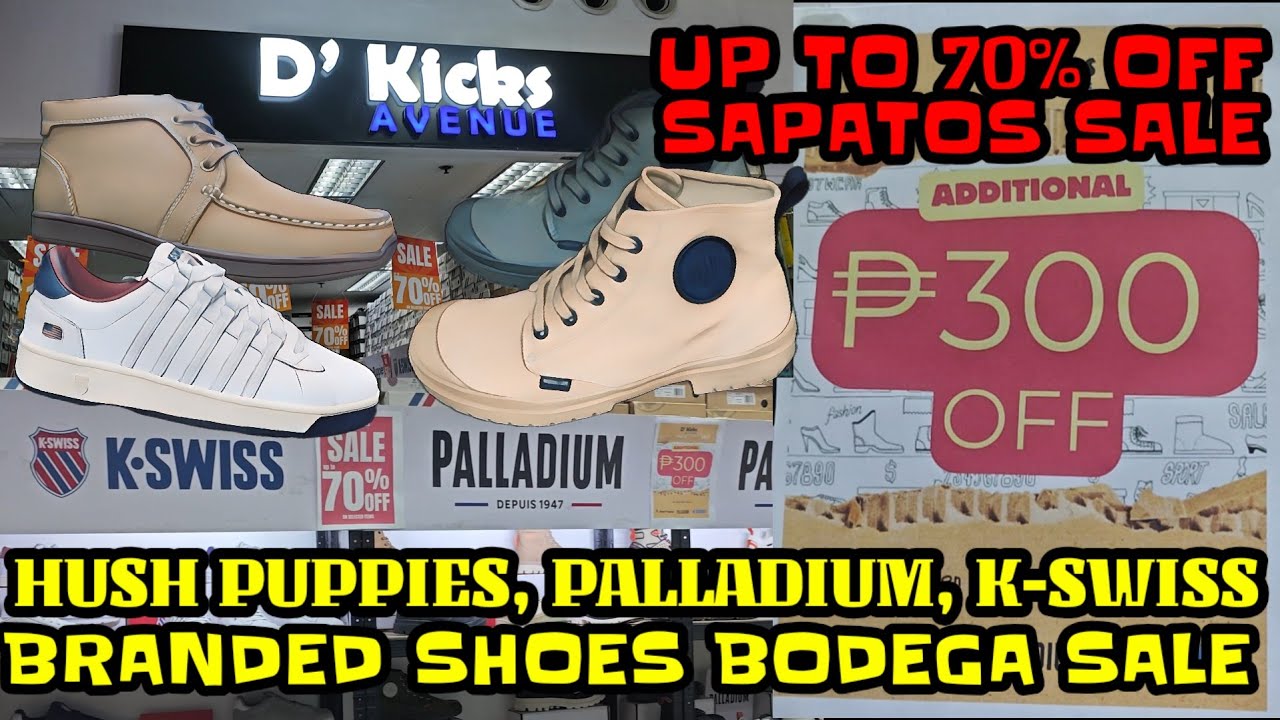 D' KICKS AVENUE BAGONG OUTLET NG MGA BRANDED SHOES UP TO 70% OFF