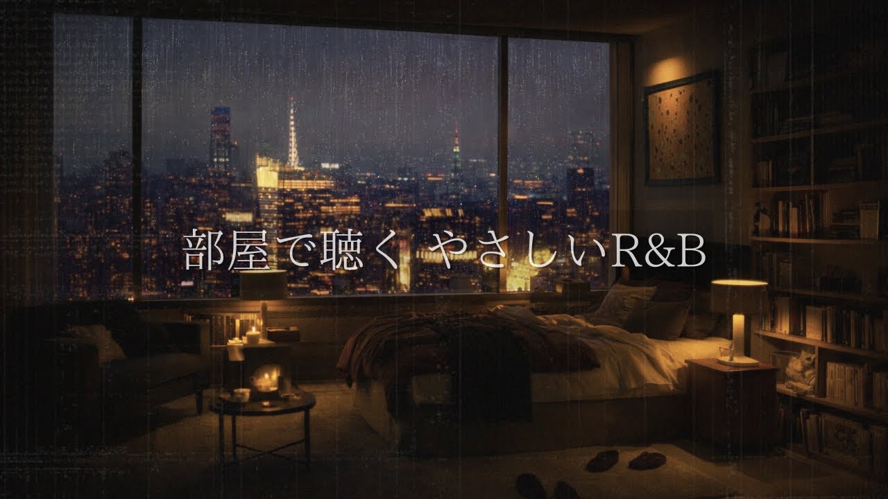 部屋で聴く やさしいR&B｜夜に落ち着く 日本語チルR&B