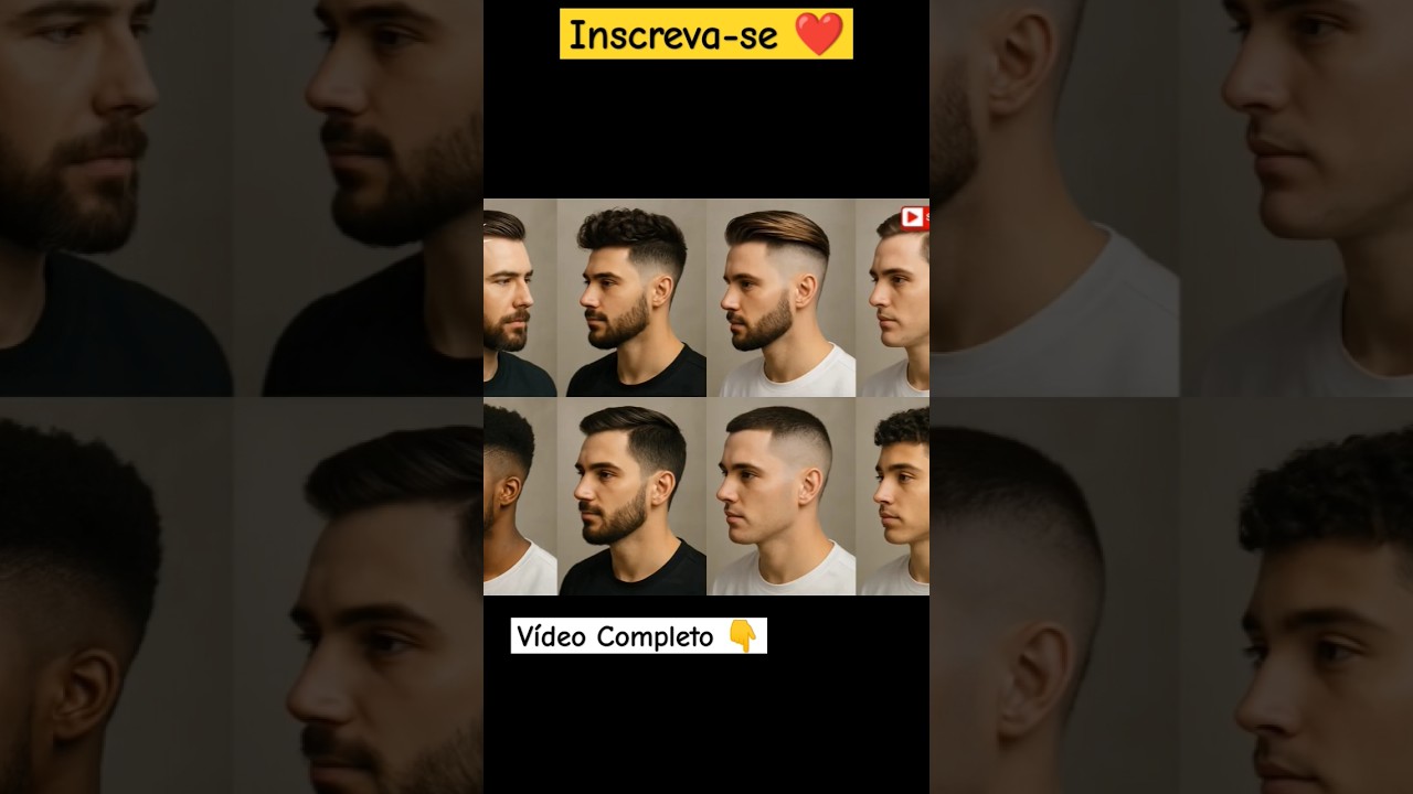 TOP 5 CORTES de CABELO MASCULINO que V&atilde;o Bombar em 2025!&rdquo; #shorts #cortesdecabello #cabelo
