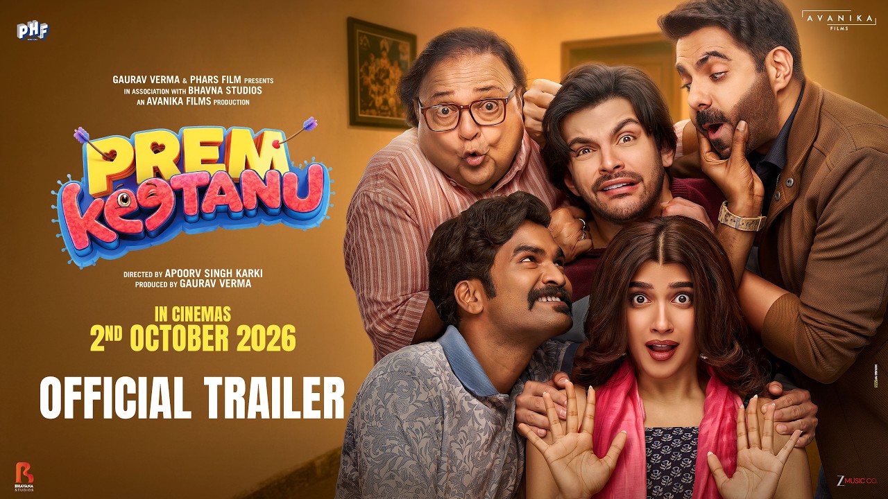 Prem Keetanu | Official Trailer | Veer P, Aparshakti K, Aafiya S, Nikhil, Rakesh B, Apoorv l 2nd Oct
