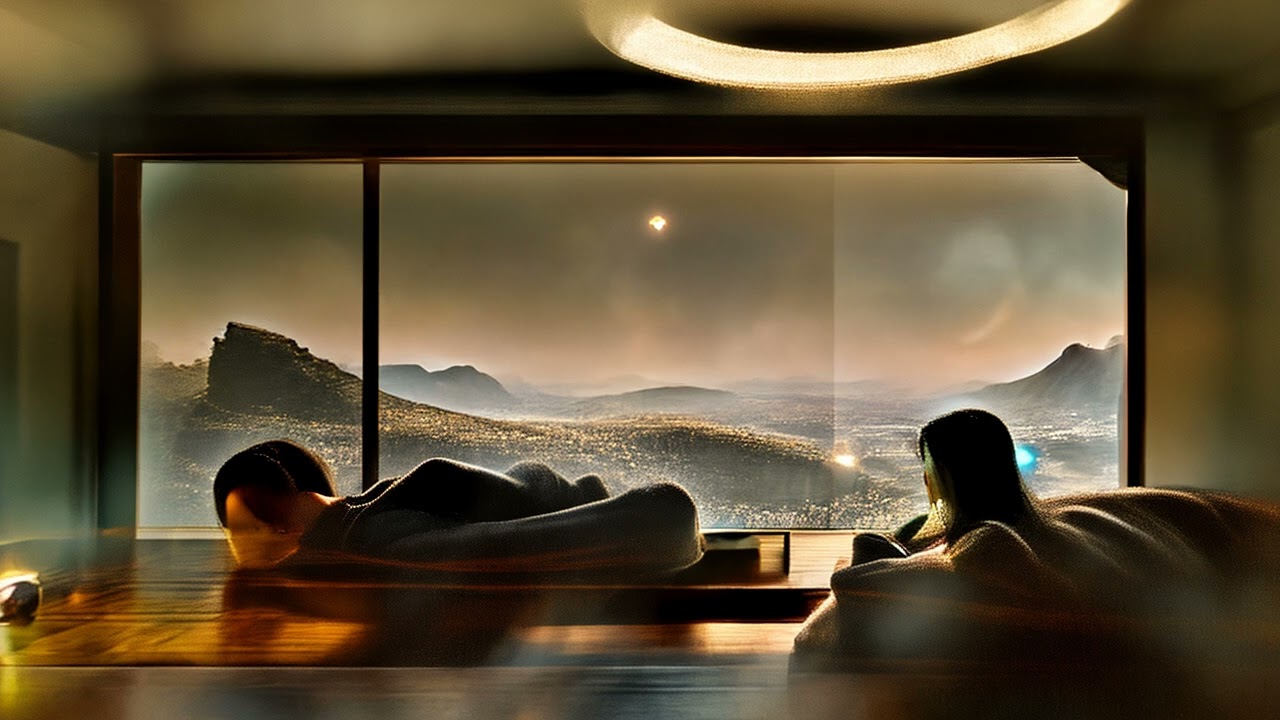 Sleep Story: Last Teahouse Before Proxima Dawn | Sci-Fi Bedtime Story for Deep Sleep