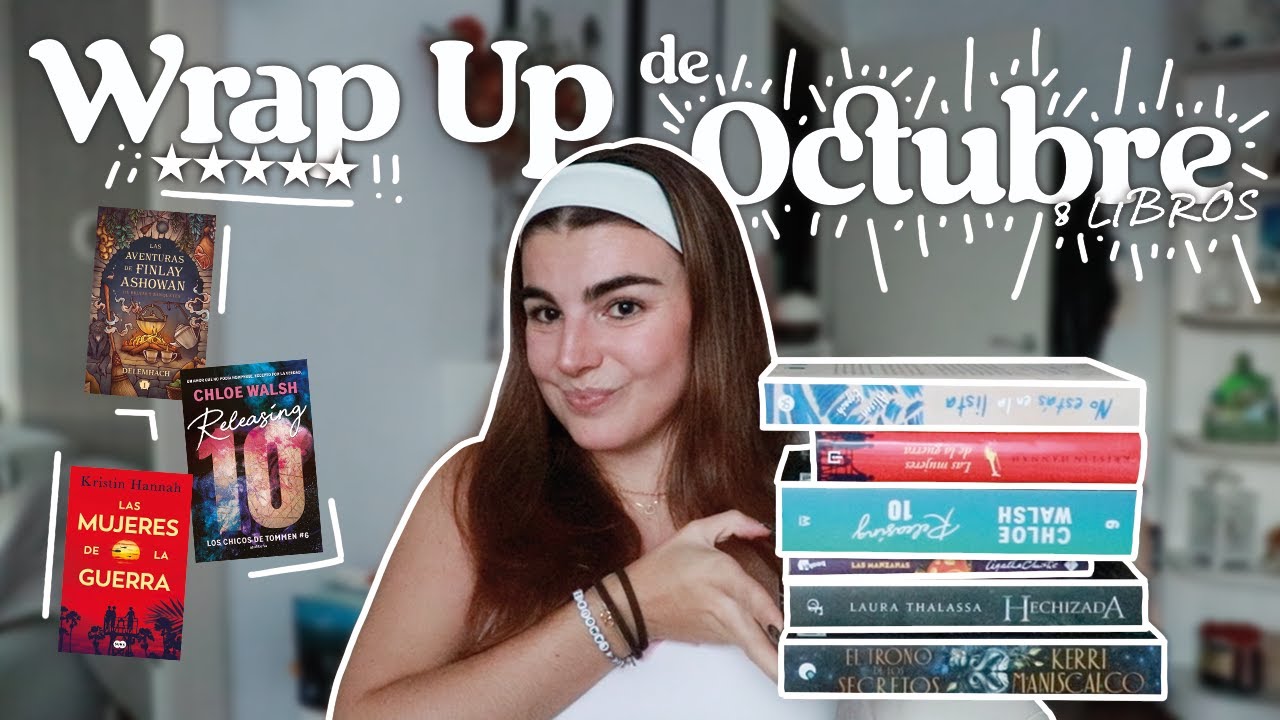 Wrap Up OCTUBRE🕯️ 8 libros🍂