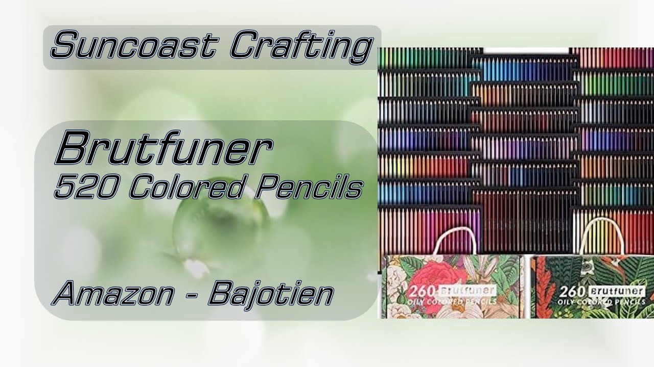 520 Oily Colored Pencils, Brutfuner, Bajotien, Amazon