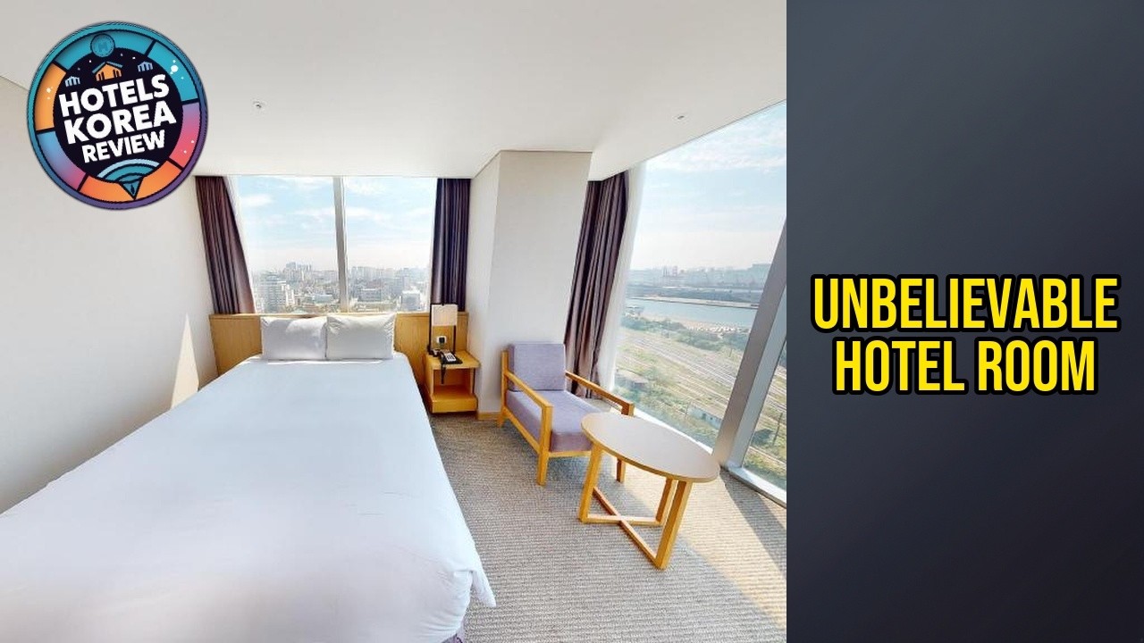 Harbor Park Hotel - Unbelievable Hotel Room | Incheon, South Korea🏩