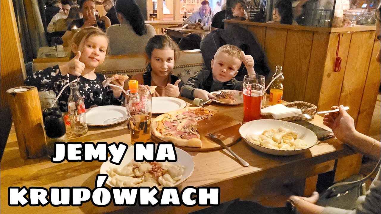 Ile kosztują i jak smakują pizza i pierogi - restauracja G&oacute;ralski Browar Krup&oacute;wki Zakopane