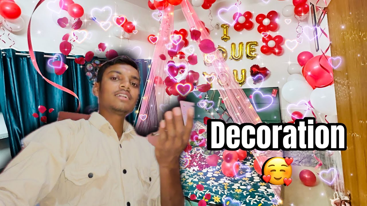 Raat Ke 1 baje decoration kar Diya late night 😱