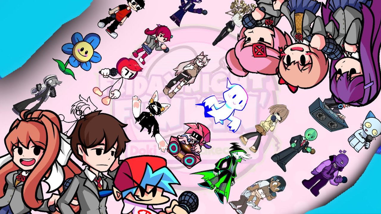 FNF' Takeover Medley, but every turn, another character sings it.