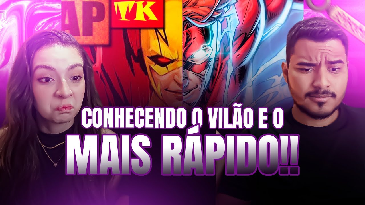 2 EM 1: Rap do Wally West - O Flash Mais Rápido | Flash Beats & Rap do Flash Reverso // TK RAPS