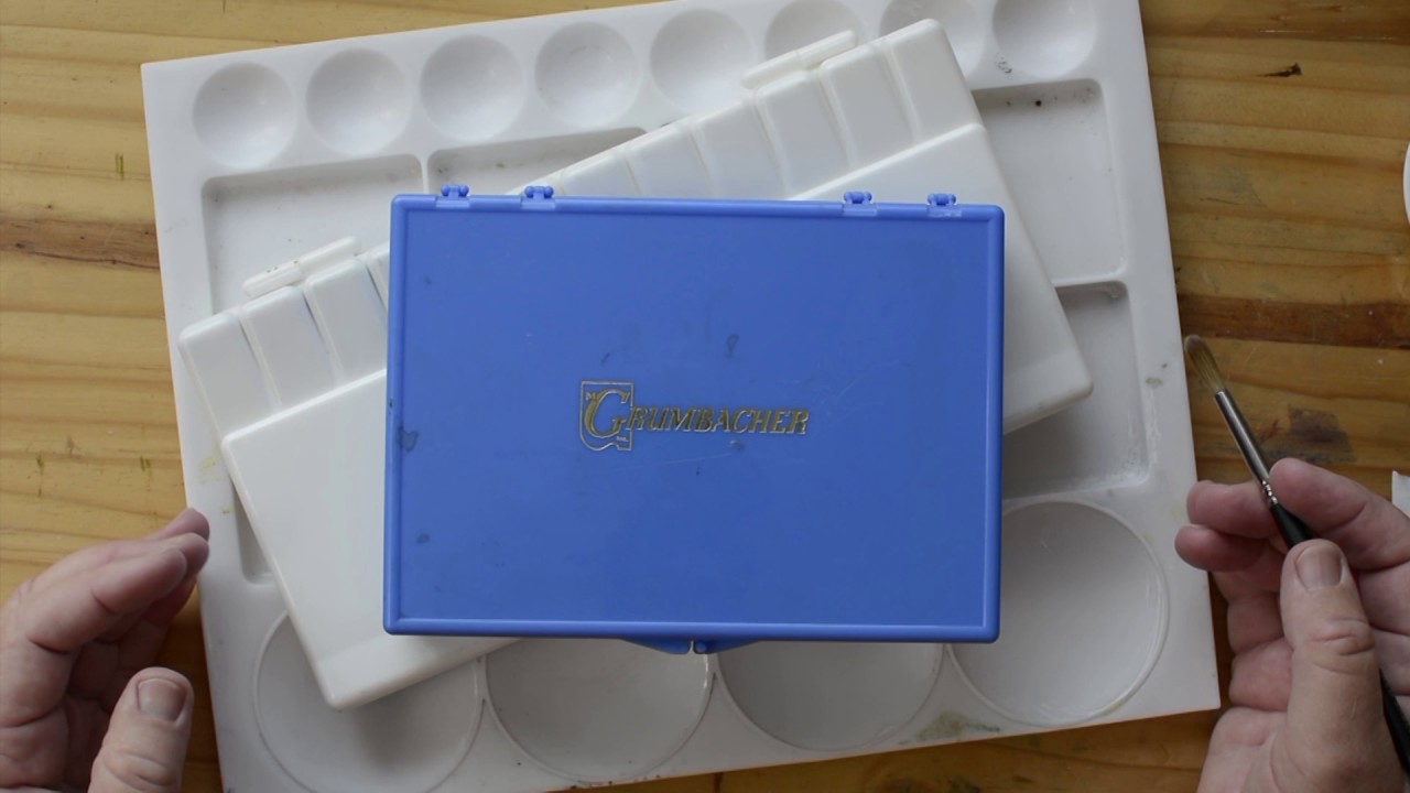 How to Choose Your Watercolor Palette ( Paint Box, Mixing Trays )
