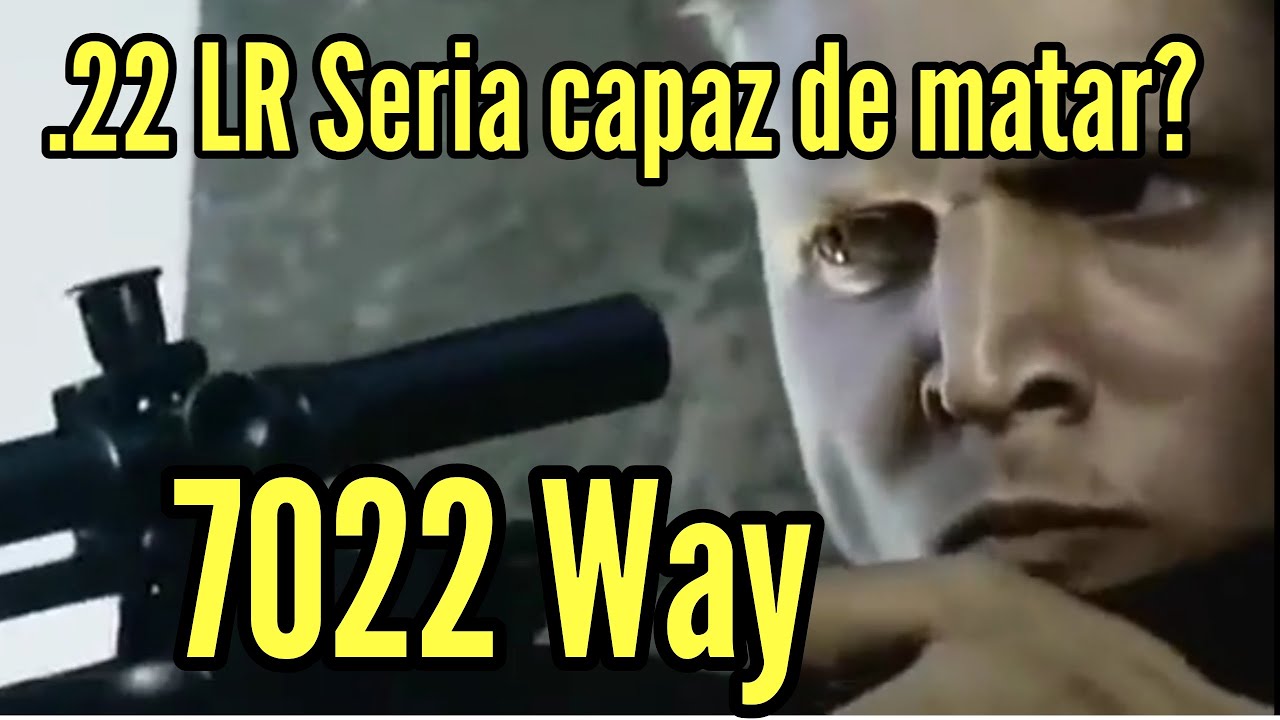 Será que um .22 LR Seria capaz de matar? Acompanhe alguns testes que fizemos com o 7022 Way.