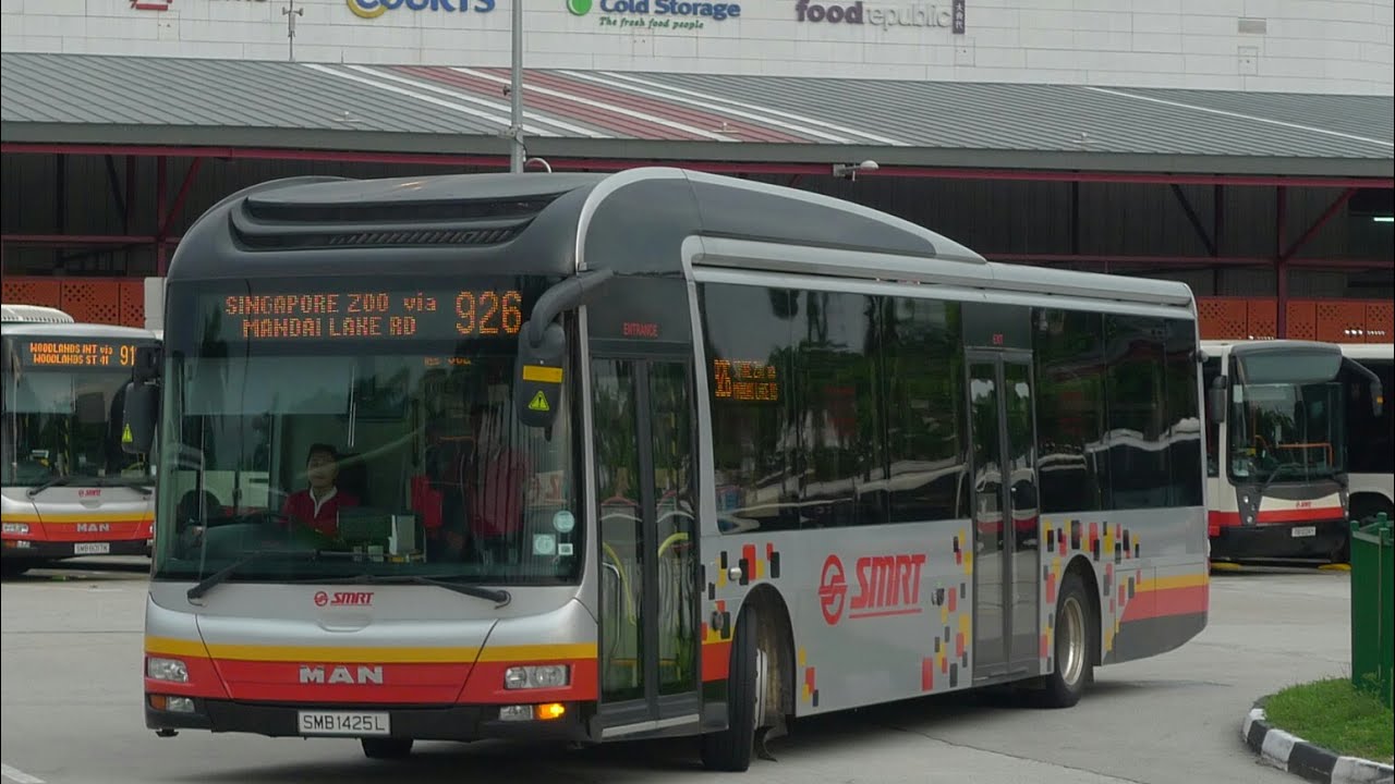SMRT Bus Service 926, SMB1619U (Full Trip)