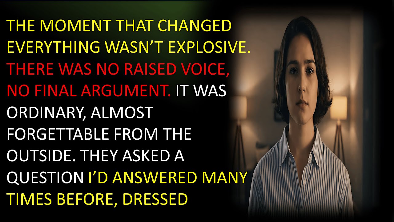 The Moment That Changed Everything Wasn’t Explosive No Final Argument