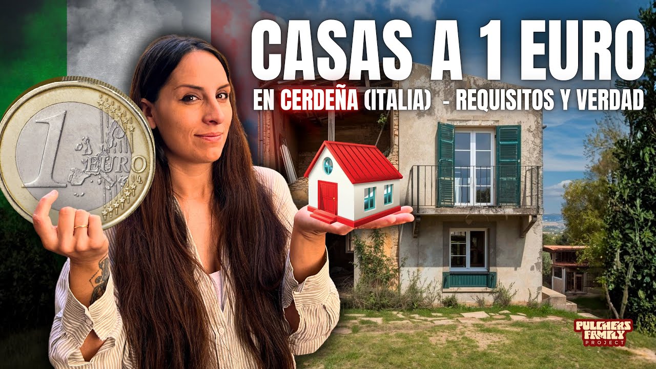 🏡 CASAS A 1 EURO en ITALIA 🇮🇹 (Cerdeña): todo lo que necesitas saber paso a paso 💥
