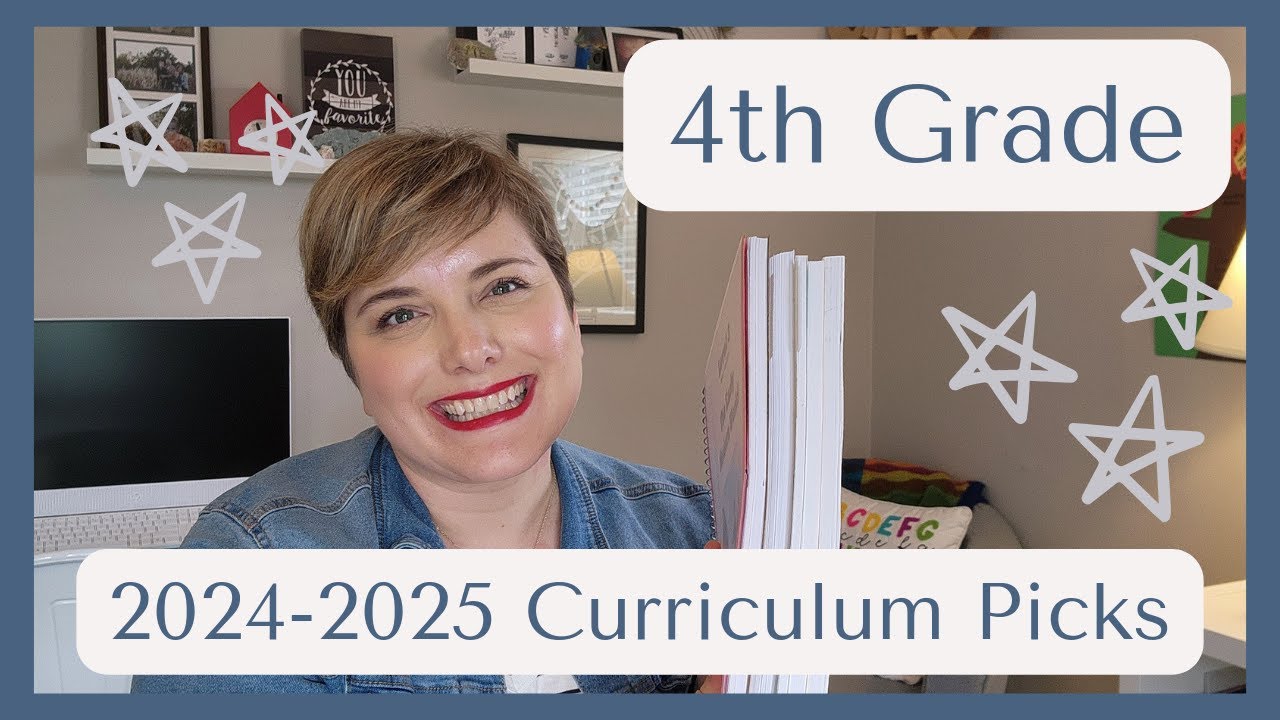 4th Grade Curriculum for 2024-2025 II Secular Homeschool