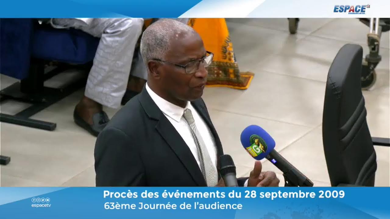 🔴 Procès du 28 Septembre - Audience du 20 Mars 2023 - J63 • ESPACE TV GUINEE