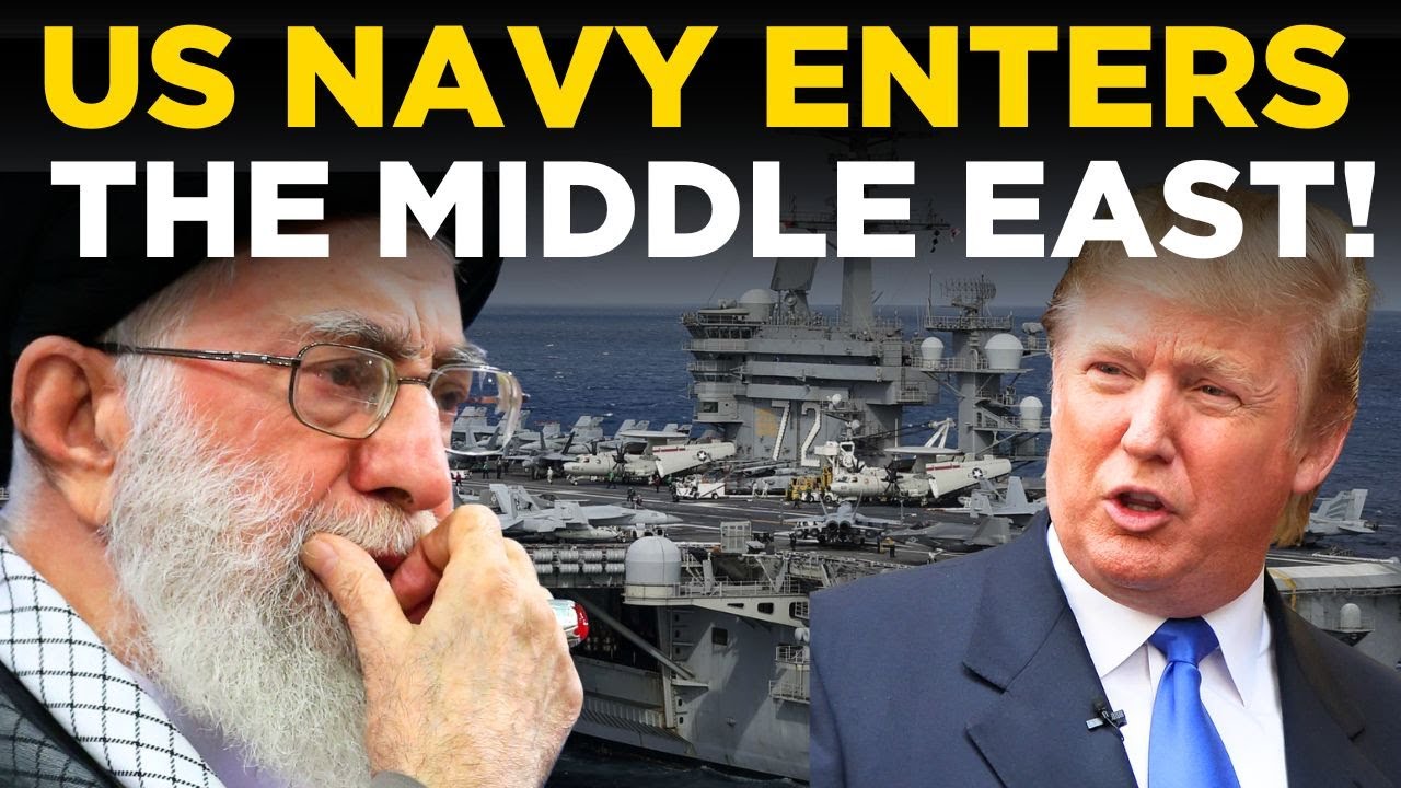 US-IRAN TENSIONS LIVE | US Warships Move Toward Iran as Middle East Tensions Escalate