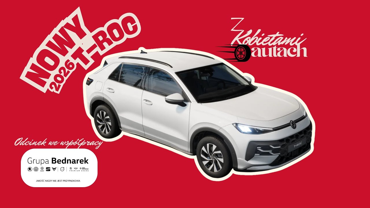 🎥 Premiera nowego Volkswagena T-Roc 2026 @zKobietamioAutach 🚘💄