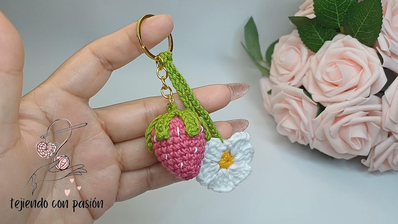 ¡SON TAN FÁCIL DE TEJER! Tejo de 50 piezas y vendo todo.💰 Amigurumi Llaveros con restos de hilo