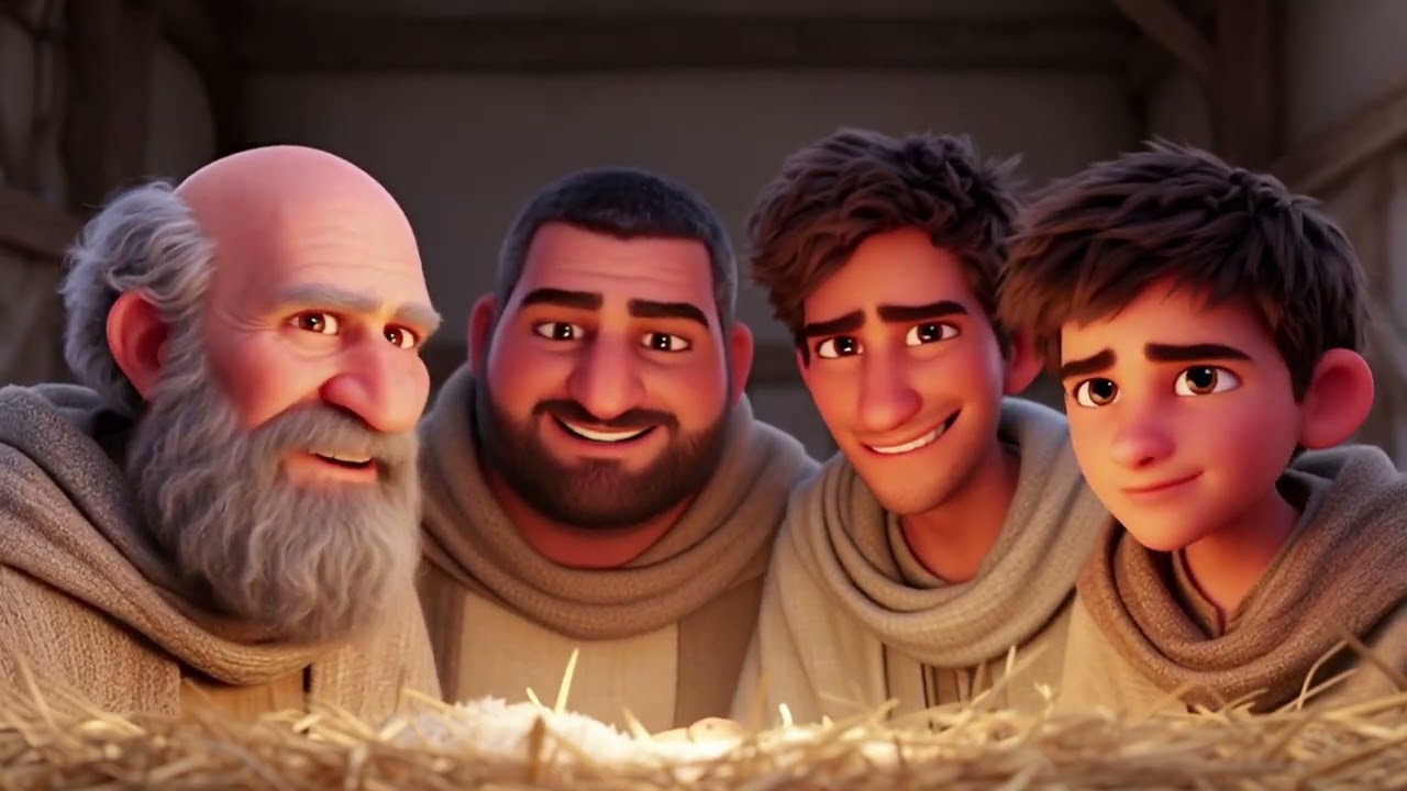 Рождественская история &mdash; анимация в стиле Pixar &mdash; истории Бебе