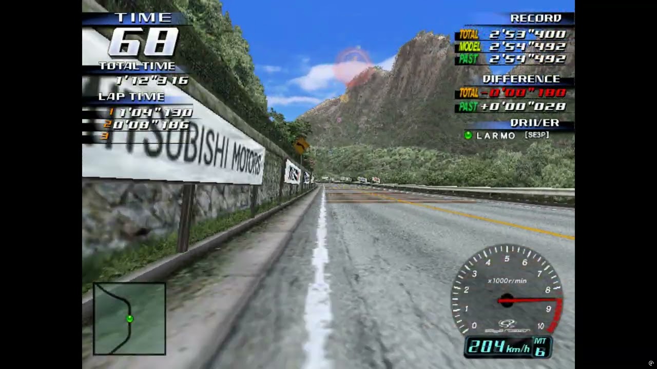 Initial D Arcade Stage Ver. 3 Myogi CCW Dry RX-8 2'54"372