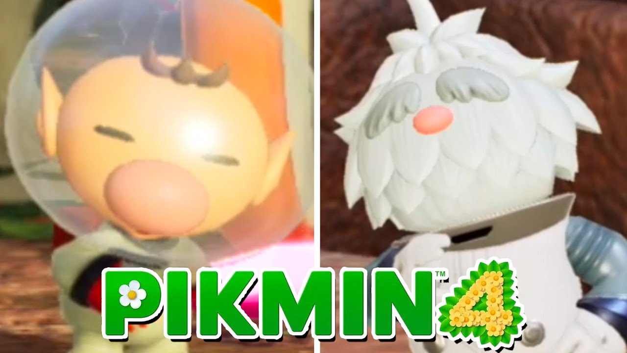 Pikmin 4 - Full Game 100% Walkthrough Part 4 - Olimar's Shipwreck Tale & Trial of the Sage Leaf