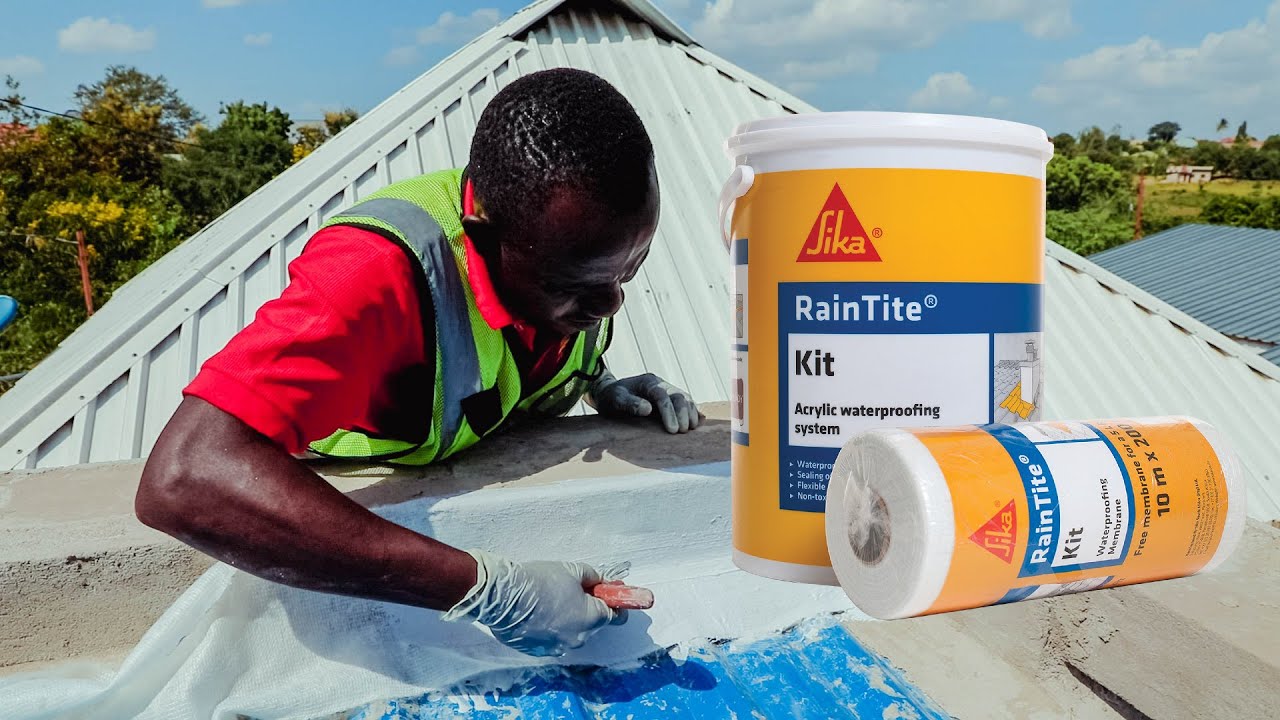 Jinsi ya kuzuia bati, paa au nyumba kuvuja kwa kutumia Sika RainTite Kit