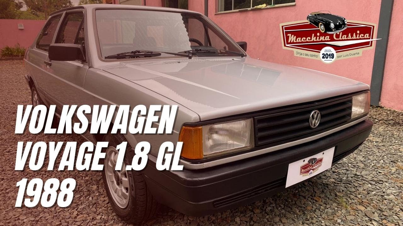Volkswagen Voyage 1.8 GL 1988 - Macchina Classica (VENDIDO)