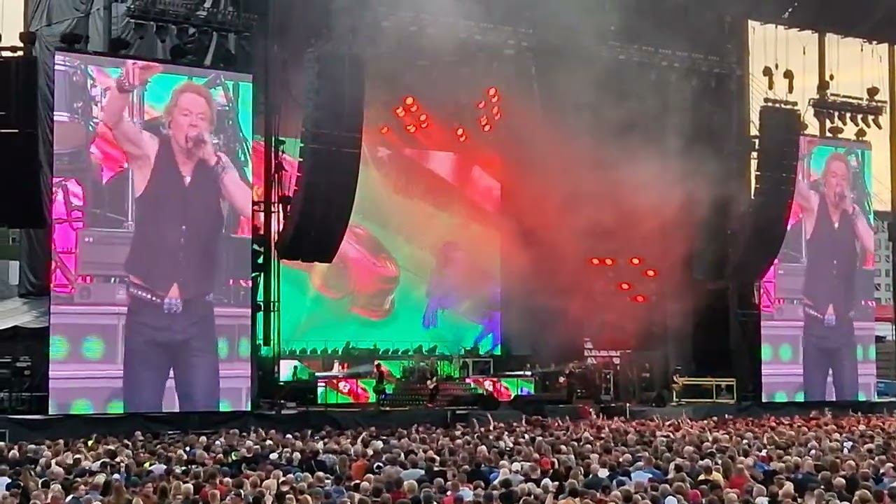 Guns N' Roses - Down On The Farm (U.K. Subs cover, Live In Tampere, Finland, 7.7.2025)