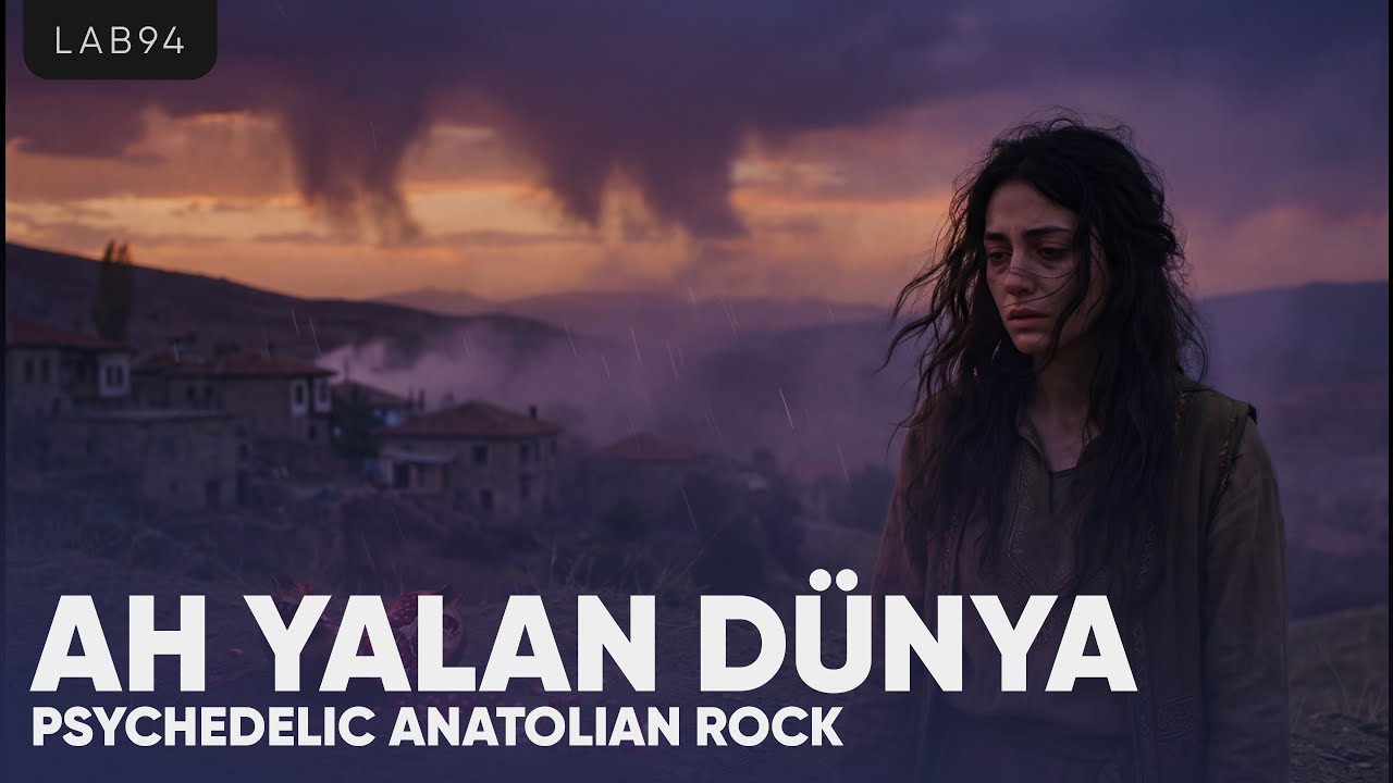 Ah Yalan Dünya (Psychedelic Anatolian Rock Cover) #rockcover #aicover
