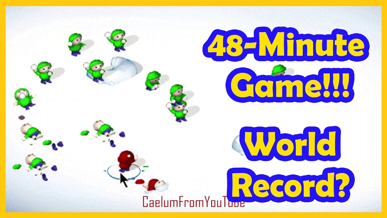 Childhood Mini Game #2 | SnowCraft (A 48-minute Game!)