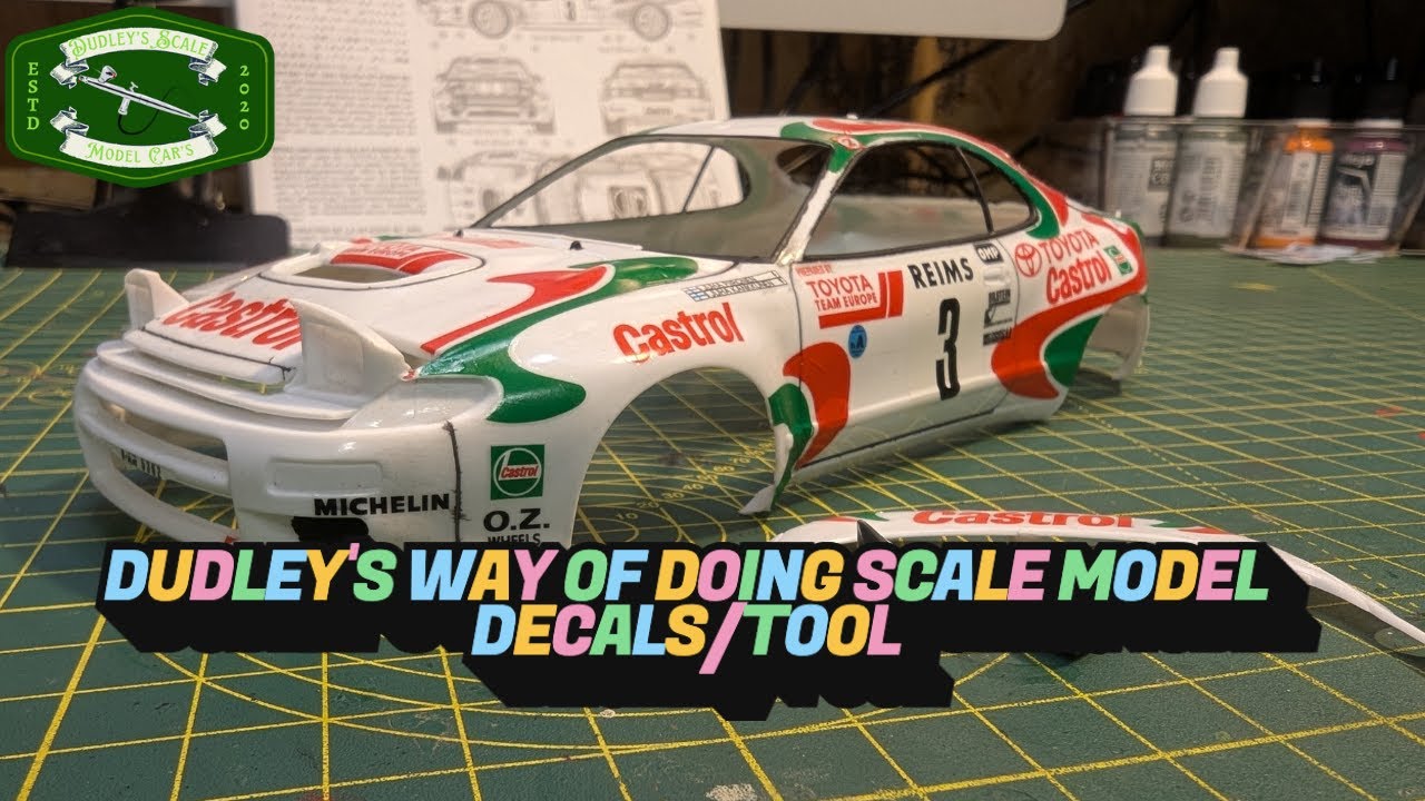 DUDLEY'S WAY OF DOING SCALE MODEL - DECALS/TOOL