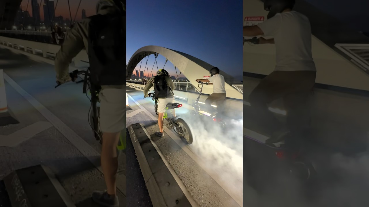 $5,995 E-Bike VS $3,100 E-Scooter burnout!🔥