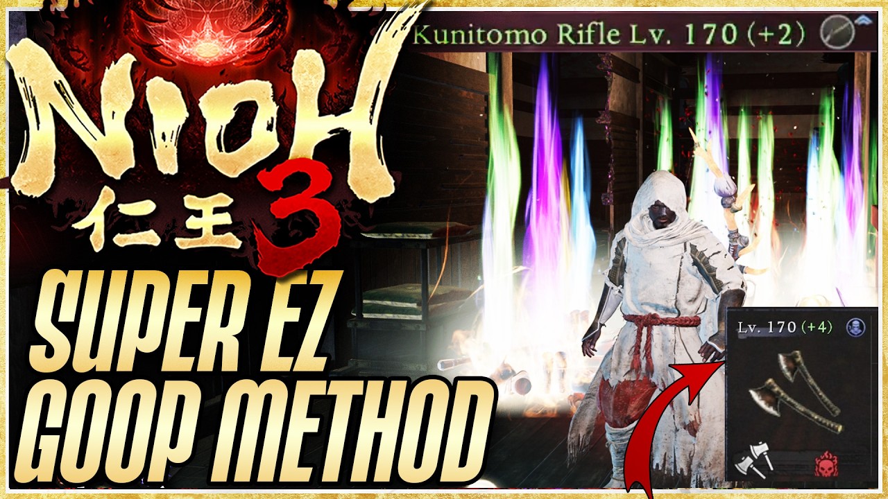 NIOH 3 | ЛЕГКИЙ ФАРМ В ЭНДГЕЙМЕ! (ТРИ МУШКЕТЕРА) #nioh3