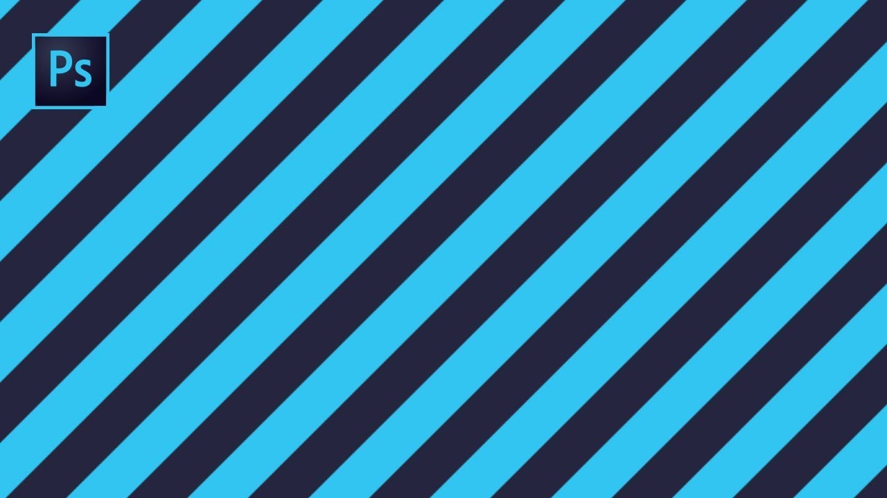 Créer une texture « lignes diagonales » sur Photoshop