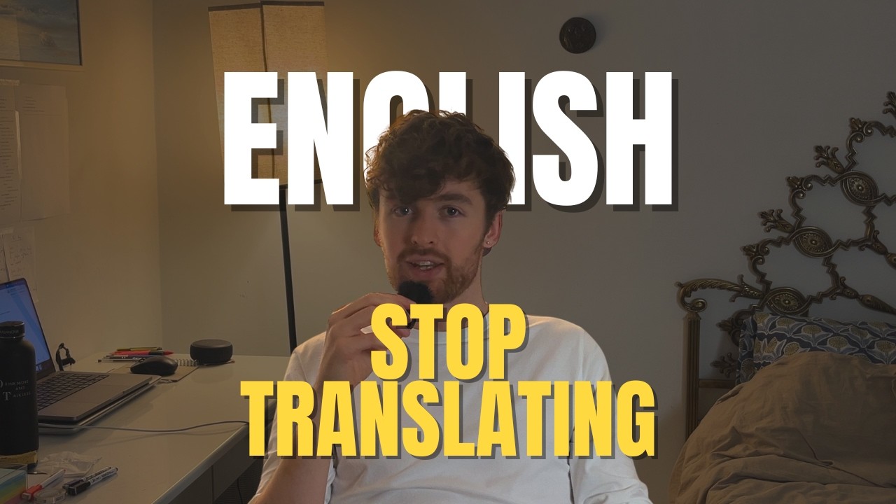 Why You Translate in Your Head (And How to Stop)