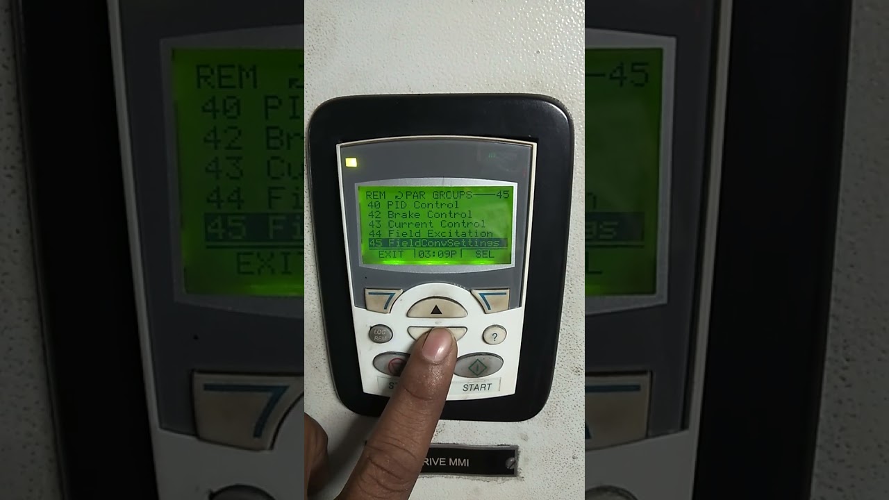 Abb dcs 800 drive parameter settings