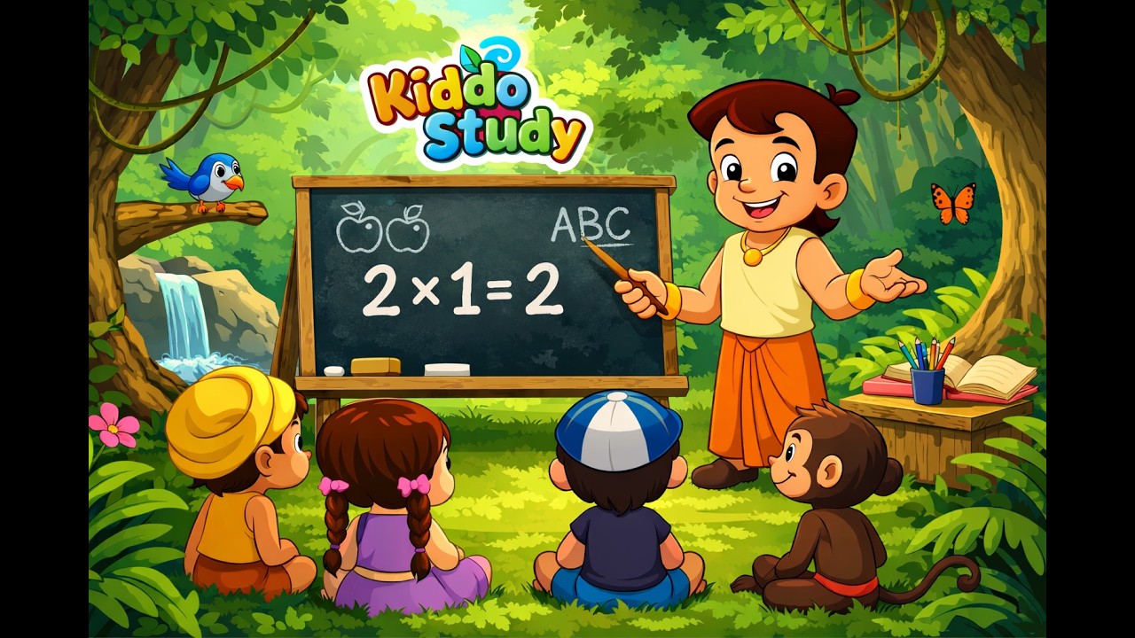 Learn Multiplication Tables 2 to 10 | Table 2 to 10 | Kiddo Study