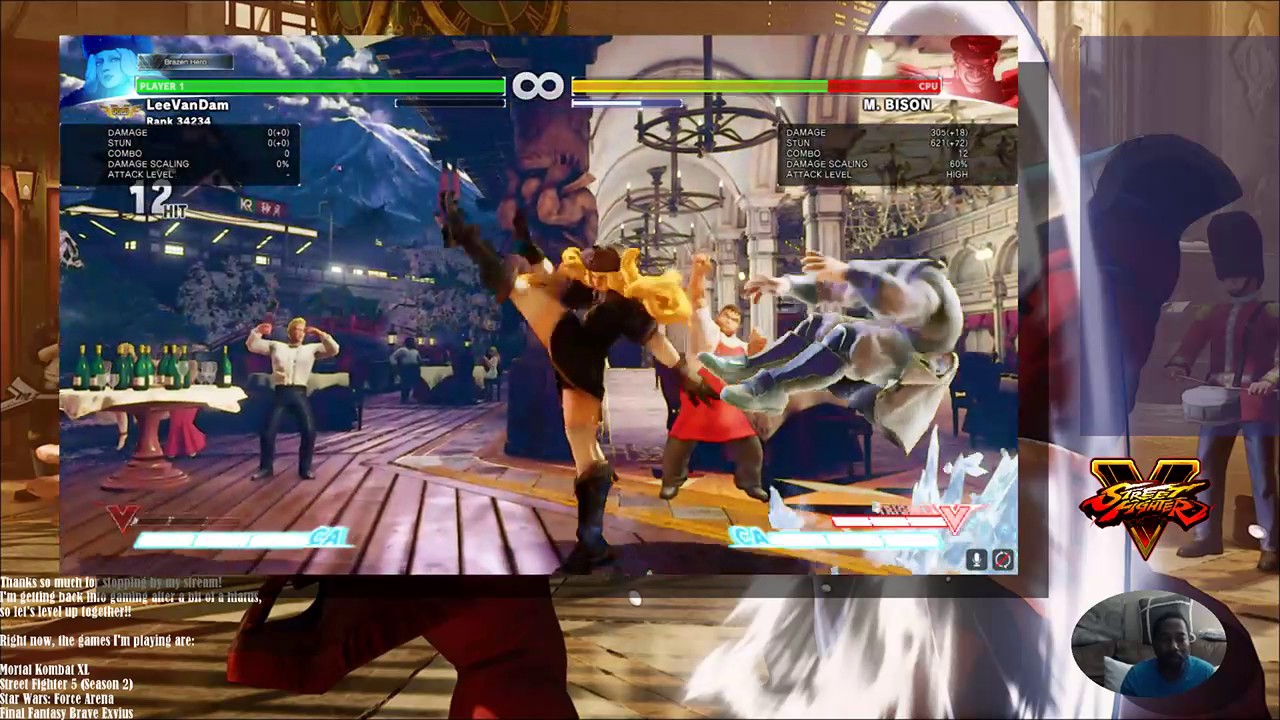 Street Fighter V - Casual Matches w/ Kolin! (Day 1)