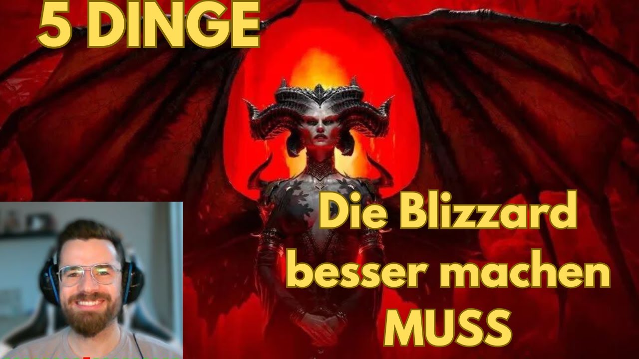 5 DINGE die Blizzard besser machen muss!!! Mein Diablo 4 Fazit