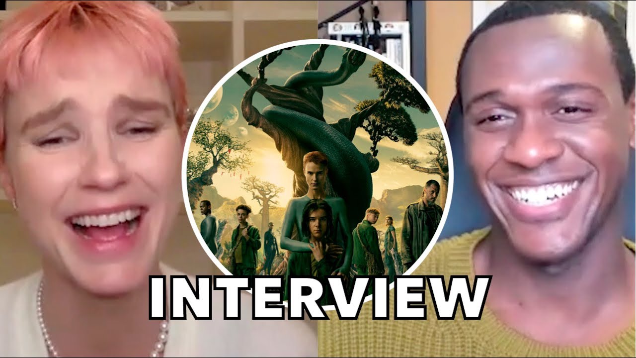 RAISED BY WOLVES 2 Interview | Mother and Father Speak! Amanda Collin, Abubakar Salim Talk Season 2