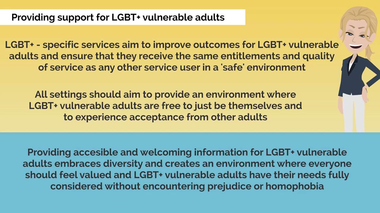 Safeguarding Vulnerable Adults Support for LGBTQ People