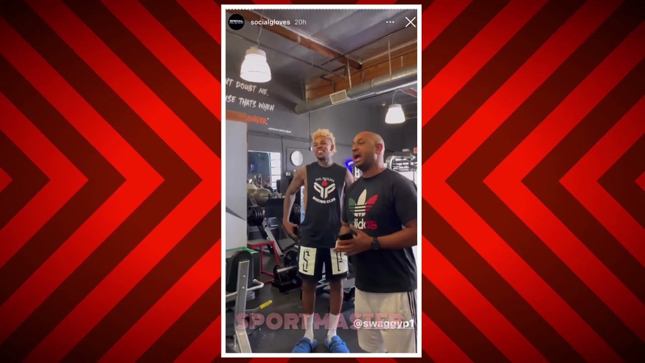 Austin Mcbroom vs Aneson Gib Media Workout BEHIND THE SCENES