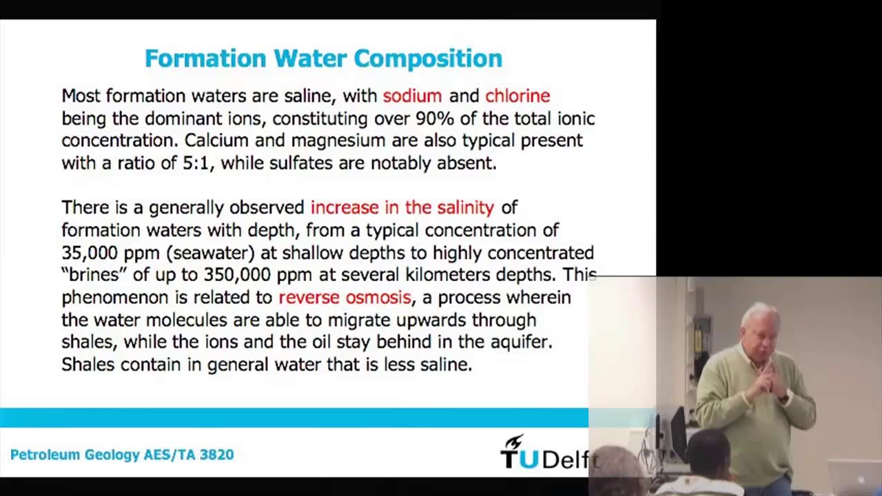 Petroleum Geology: Migration from source rock to reservoir