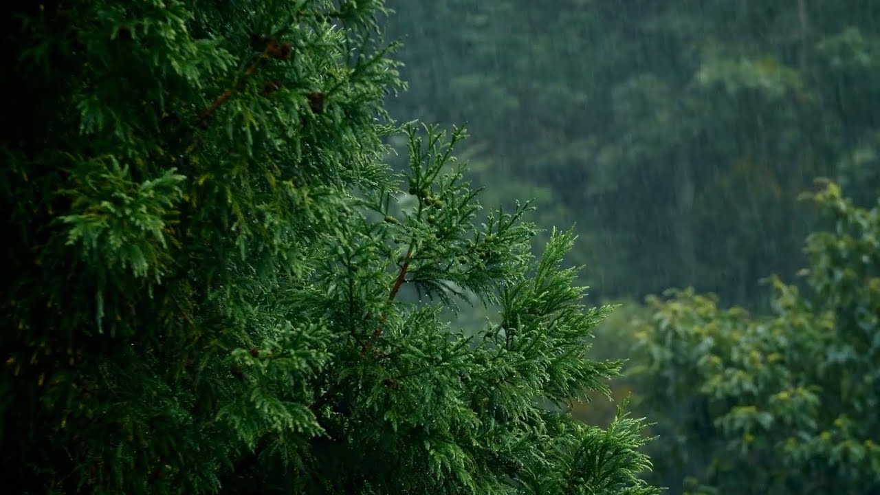 Relaxing rain sounds | 2 hours of cozy Rain ambience for sleep, study or relaxation